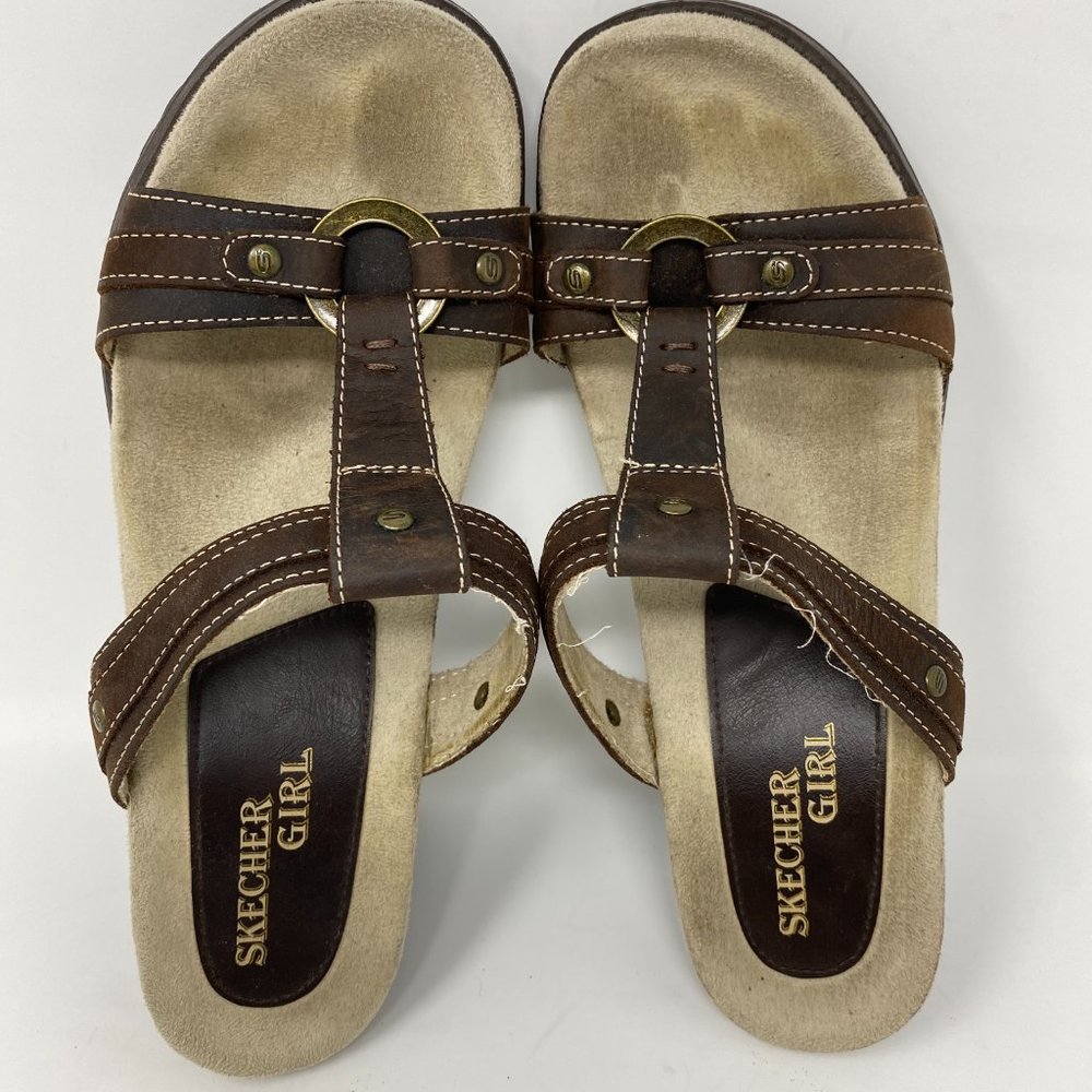 Sketchers Women’s Wedge Sandals Size 8 - Picture 2 of 14